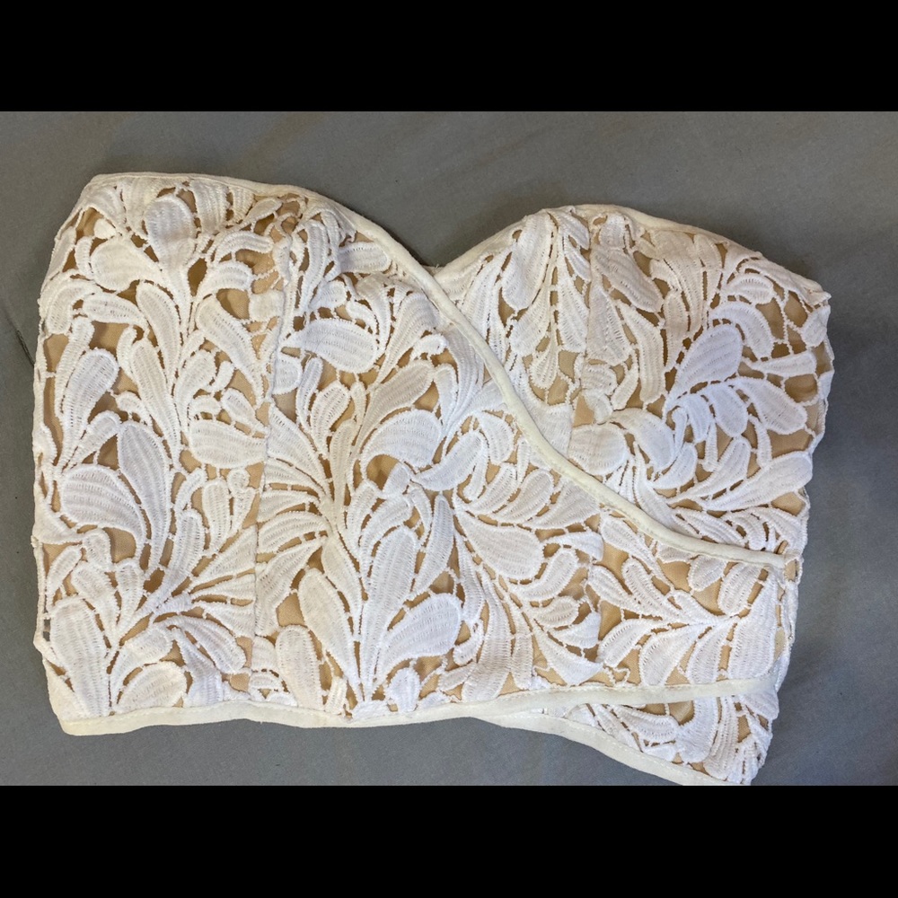 Lace Appliqué Top